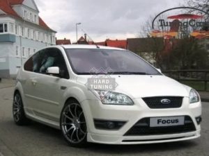 Накладка на передний бампер sport Ford Focus 2