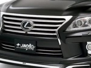 Накладка переднего бампера jaos Lexus LX 570 2012+