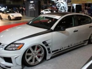 Накладки на пороги Final Konnexion Lexus GS300