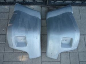 Накладки заднего бампера на УАЗ Патриот