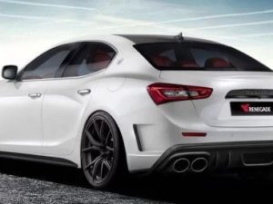 Диффузор заднего бампера Renegade Maserati Ghibli