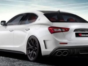 Сплиттеры порогов Renegade Maserati Ghibli