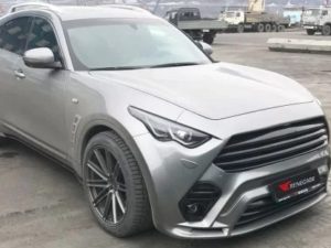 Сплиттеры порогов Renegade для infiniti QX70