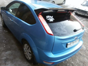 Спойлер RS ford focus 2 Хэтчбек